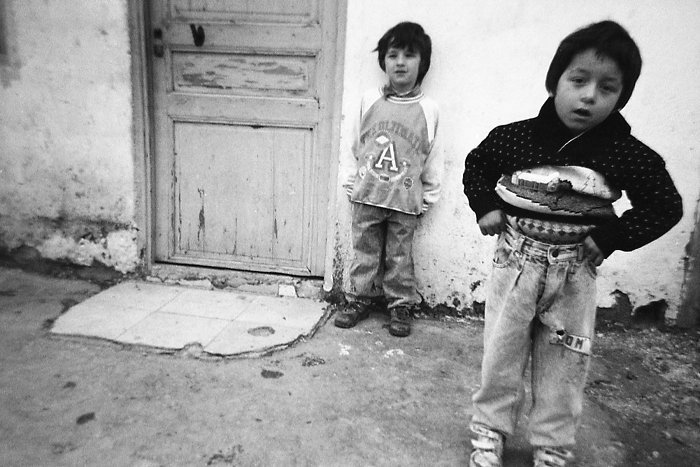 photographic portrait children in black and white